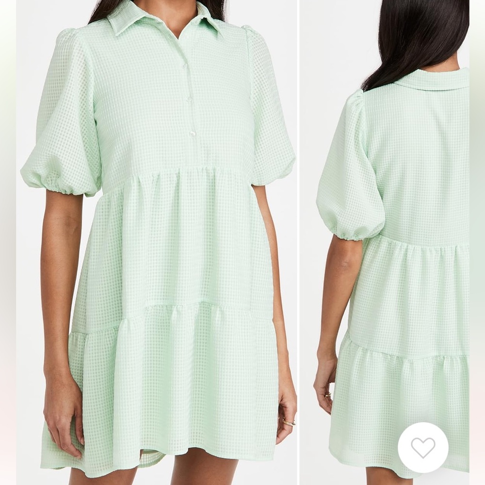 Amanda uprichard Pierre dress in hypermint